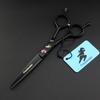 Freelander A Word, Black, Left Hand Hair Scissors, Hair Scissors, Flat Scissors, Bangs Scissors, Thin Scissors