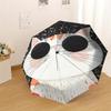 1pc cat feathers Pattern Umbrella Design Automatic Opening and Closing Umbrella, High-quality Travel Umbrella, Lightweight and Portable, -31