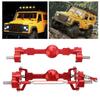 Metal Front Rear Axle Aluminium Alloy High Strength Accurate Stable   Front Rear Bridge Axle for MN MN98 D90 1Celsius12