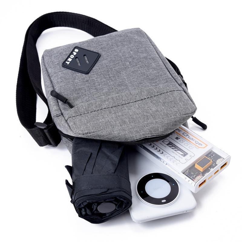 Men's Oxford Cloth Messenger Bag: Lightweight, Stylish, Versatile, for Business and Casual Use