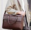 Men's Crossbody Multi-Functional Laptop Briefcase - Large Capacity Handbag