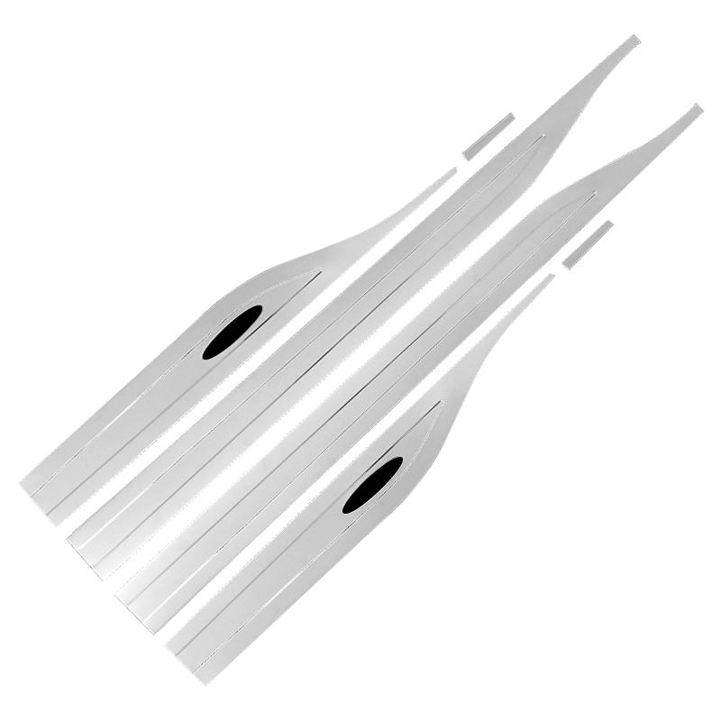 For Toyota RAV4 XA50 2019 2020 2021 2022 2023 RAV 4 Hybrid Stainless Steel Car Side Door Body Trim Anti-Scratch Strip Stickers