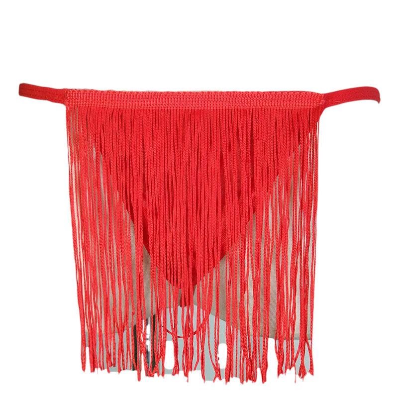 Sexy Tassel Thong Men's Sexy Underwear Mesh See-through G String