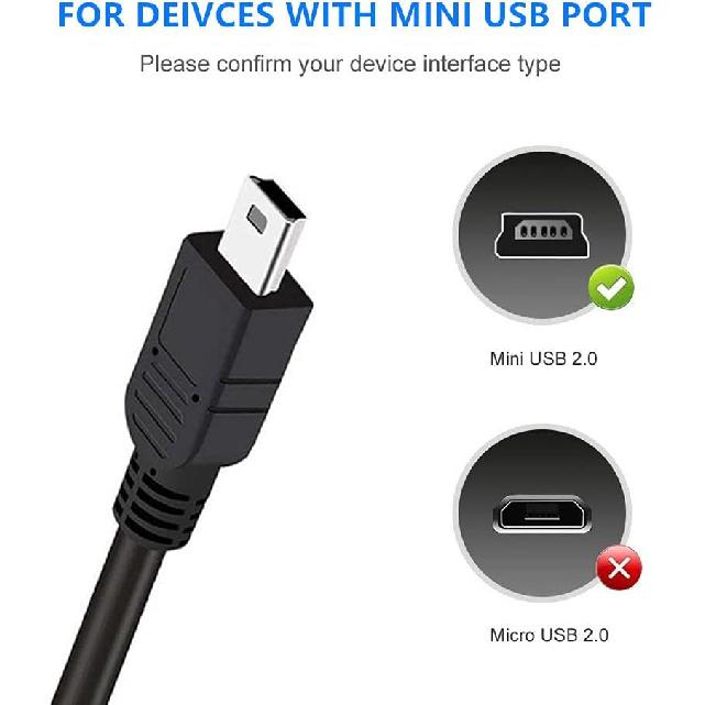 TI84 USB Cable for Texas Instruments Calculator, TI-84 Plus, TI-84 Plus C Silver Edition, TI 89 Titanium, TI Nspire CX/TI Nspire CX CAS Graphing 2