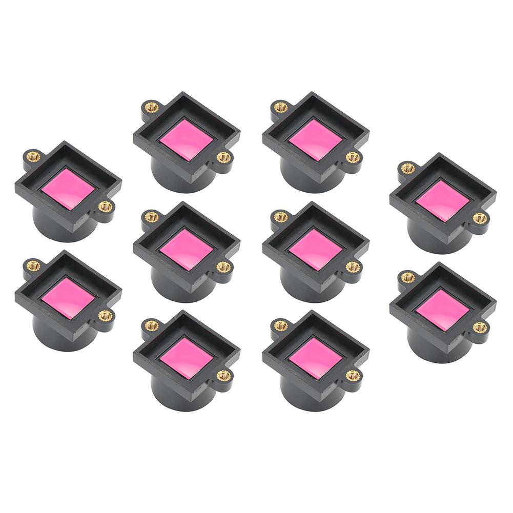 10pcs ABS Camera Lens Mount Holder Bracket Support Adapter M12x0.5 with Filter