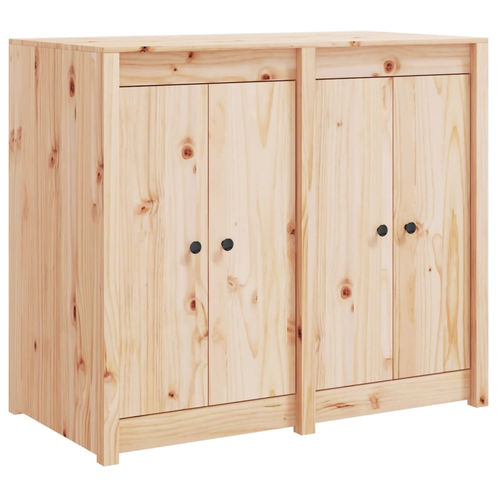 Vidaxl Outdoor Kitchen Cabinet, Solid Pine Wood