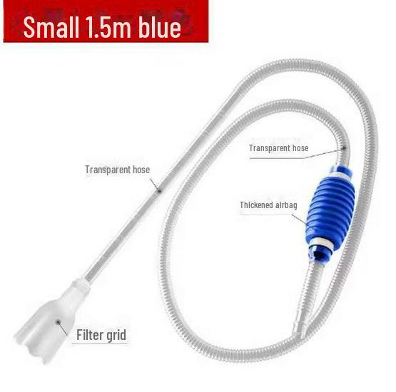 Fish Tank Siphon Pump for Water Changes and Waste Cleaning