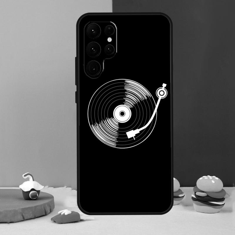 Vinyl Record Retro Phone Case For Samsung Galaxy S25 Ultra S9 S10 S20 S21 S22 Plus S23 FE S24 Ultra Cover Coque