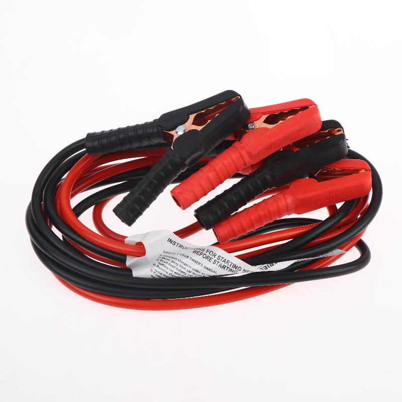 Car Battery Booster Cable Pure Copper 2000A Heavy Duty Jumper Wire All Insulated Clamp For Car Emergency Jump Start