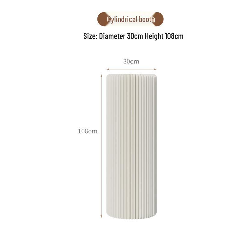 Creative Foldable Cylindrical Display Rack and Wedding Ornament Stand