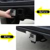 1 Piece Silica Gel Car Plug Cover Trailer Hook Dustproof Plug Square Mouth Protective Cover for Toyota Tundra Pickup 2014-