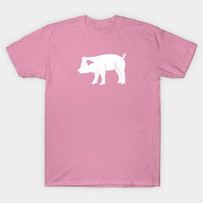 T Shirt Women Oink Oink Harajuku Print Kawaii Tshirt Summer Short Sleeve Female T-Shirt Top Tee