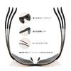 Polarisierte Sonnenbrille UV400 Oval Quadratisch Klein Legierung Halbrandrahmen Leichtgewicht Sport Fahrrad Angeln Autofahren B1087 [FEISEDY] Herren