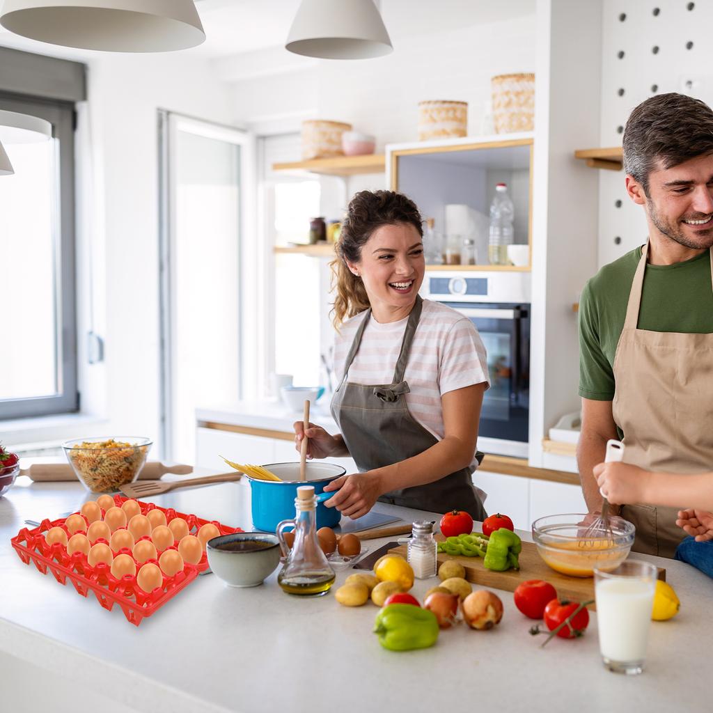 10 Pak Bulk Eierdozen Plastic Eierbakken Eierkratten Plastic Eierdozen Voor Thuis Kippenhouders