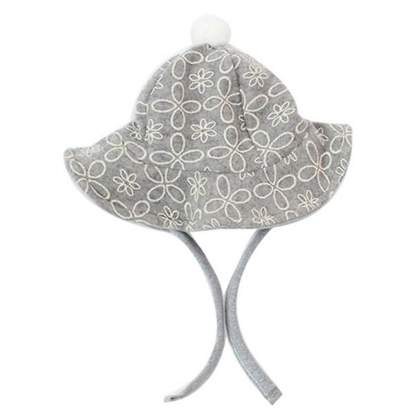 

Aloha J floral bungee hat, 42 x 48 cm (S), gray, Popular baby clothes in Korea