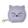 Keychain Pu Cosmetic Bag PU Leather Mini Storage Bag Multifunctional Cat Shape Makeup Bag  Student