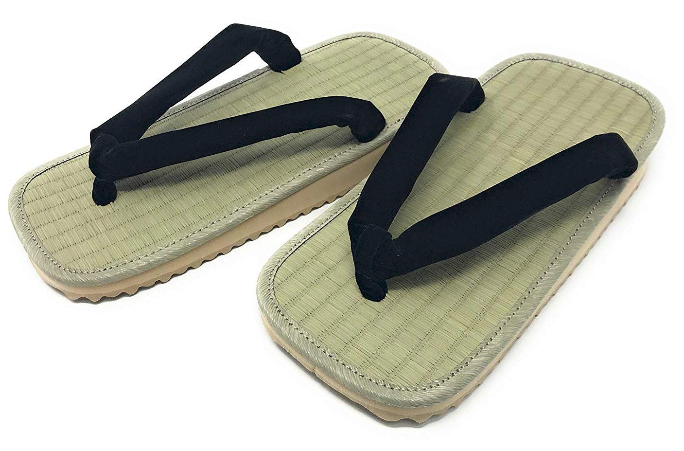 

Кимоно в сандалиях гэта с подошвой из губки для повседневной носки или изготовленное из ржавчины игуса для гэта большого размера, японская обувь [Рынок Асакуса] [Сделано в Японии] чёрный