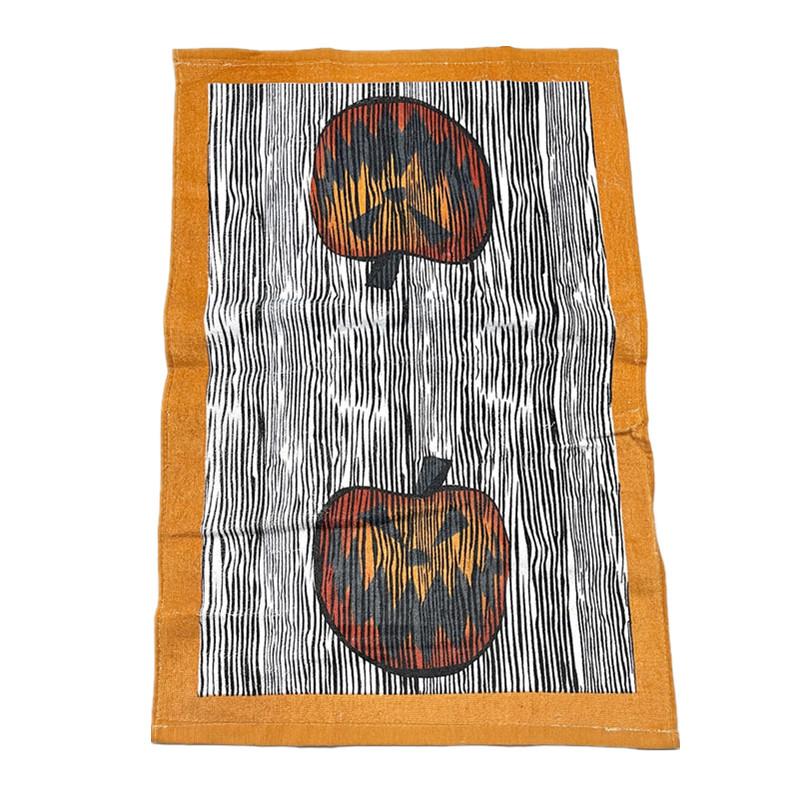 1Pc 39x64cm Halloween Series Pumpkin Skull Printed Cotton Cleaning Cloth Kitchen Hand Tea Towel Party Gift