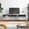 Vidaxl TV Cabinet, Concrete Grey, 150X30X44.5 Cm