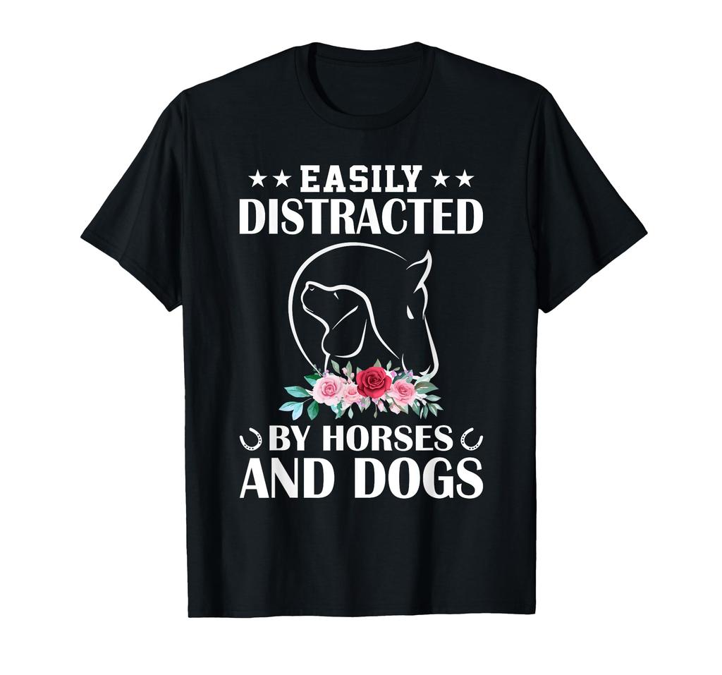 Easily Distracting Horseback Riding T-shirt