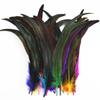 100Pcs Natural Rooster Feathers for Decoration 25-35cm 10-12" Chicken Pheasant Carnival Handicraft Accessories Decor For Clothes