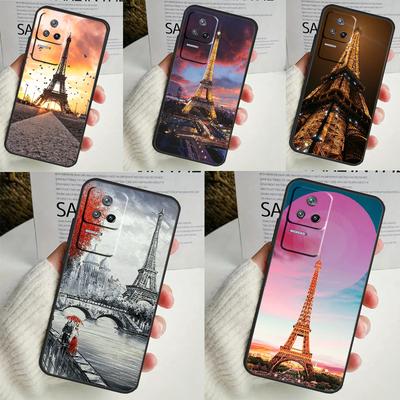 Paris Eiffel Tower France Case For POCO X6 Pro X3 X5 F3 F5 M5s M6 Pro Xiaomi 14 Ultra 11T 12T 13T Pro 12 13 Lite Cover