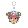 Acrylic Key Chain for One Piece Monkey D. Luffy Franky Trafalgar Law Bepo Nico Robin Acrylic Key Buckle Anime Peripheral Pendant
