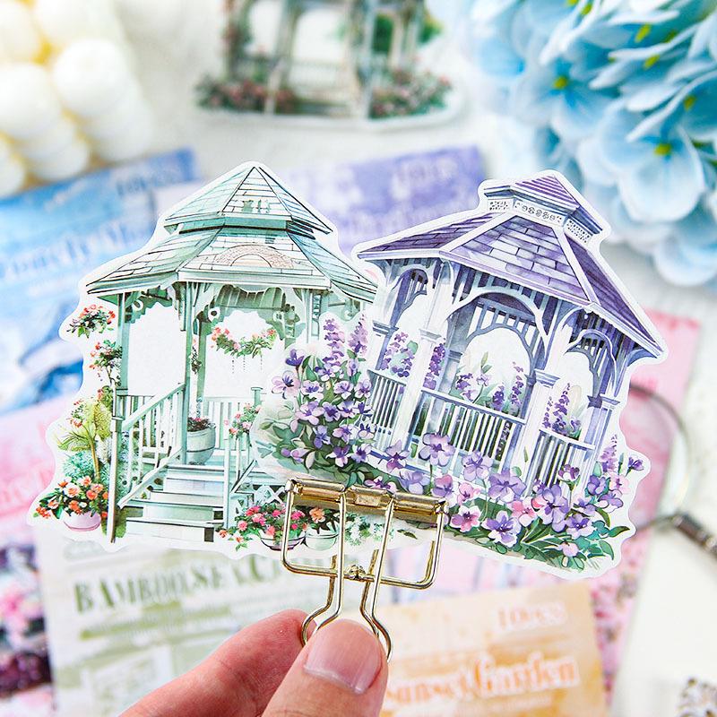 ZABC Inspiration Garden Series: European Architecture Sticker Pack (10 Sheets)