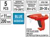 HOT MELTING GLUE 11.2x200MM 5PCS BLUE YT-82435 YATO