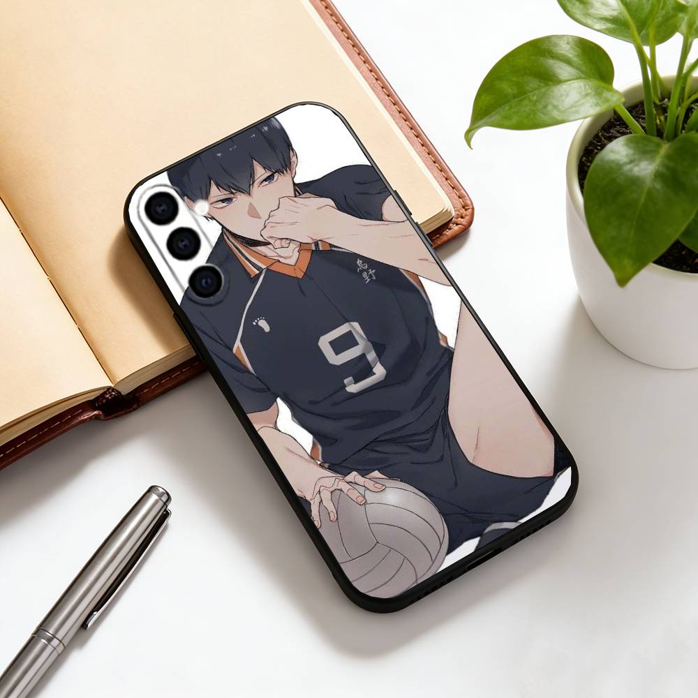 Tobio Kageyama Phone Case For Samsung Galaxy A73,A72,A71,A70,A53,A52,A51,Others Soft Black Cover