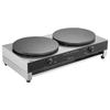 16-Inch Electric Crepe Maker Commercial Crepe Machine 6000W Double Head