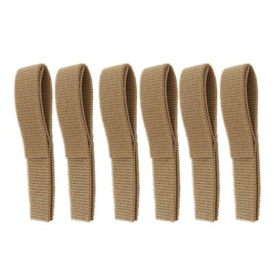 6PCS Cable Management Straps Tear Resistant Fastening Cable Ties Cord Organizer for Team Activities