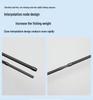 Cross Carbon Ultra-Light Sea Fishing Rod with Hollow Joint, Gun/Straight Handles, M/MH Action