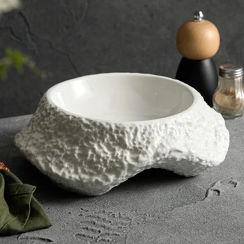 Ceramic Special-shaped Salad Plates, Soup Plates, Bowls and Plates, Molecular Dishes, Artistic  Tableware, Special