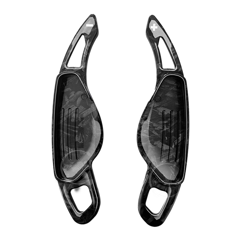 For Jaguar XF Accessories X250 X260 Car Steering Wheel Paddle Shifter Cover Trim 2007-2019 ABS Imitation Carbon Fiber Tuning