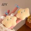 Kawaii Star Moon Plush Pendants Pendant, Cute Keychain Charm Decorative Keyring Accessories for Handbags with Lobster Clasp, Soft Stuffed Pendant