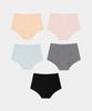 Haseongmingieob High-Waisted Women'S Cotton Panties Weekly Set 5-Pack