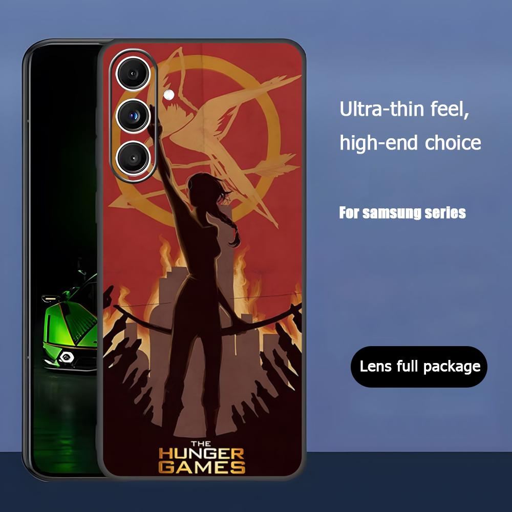 

Фильм Голодные игры Горячий чехол для телефона для Samsung Galaxy S26 S25 S24 S23 S22 S21 Plus Ultra Note20 Мягкий Черный Galaxy S25 Edge