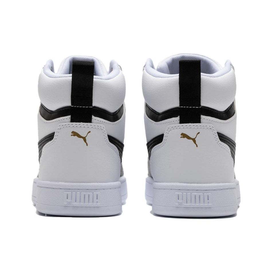 Puma Caven 2.0 Mid Comfortable Versatile Lightweight High-Top Sneakers Unisex Sneakers Black White 392291-03