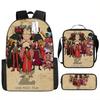 ONE PIECE Student School Bag Luffy Cartoon School Bag Boys Pencil Bag Voyage King Explosion