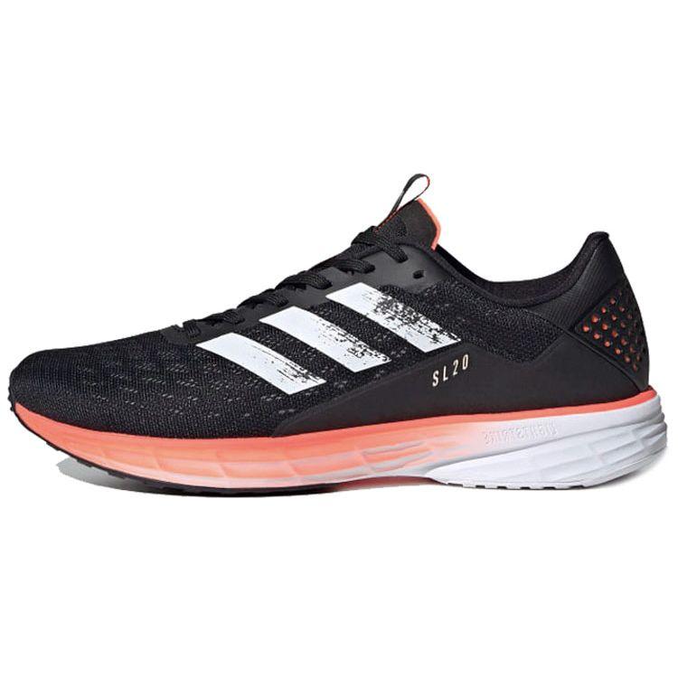 

Adidas SL 20 Signal Coral Мужские кроссовки Black Core-Black Footwear-White EG1144