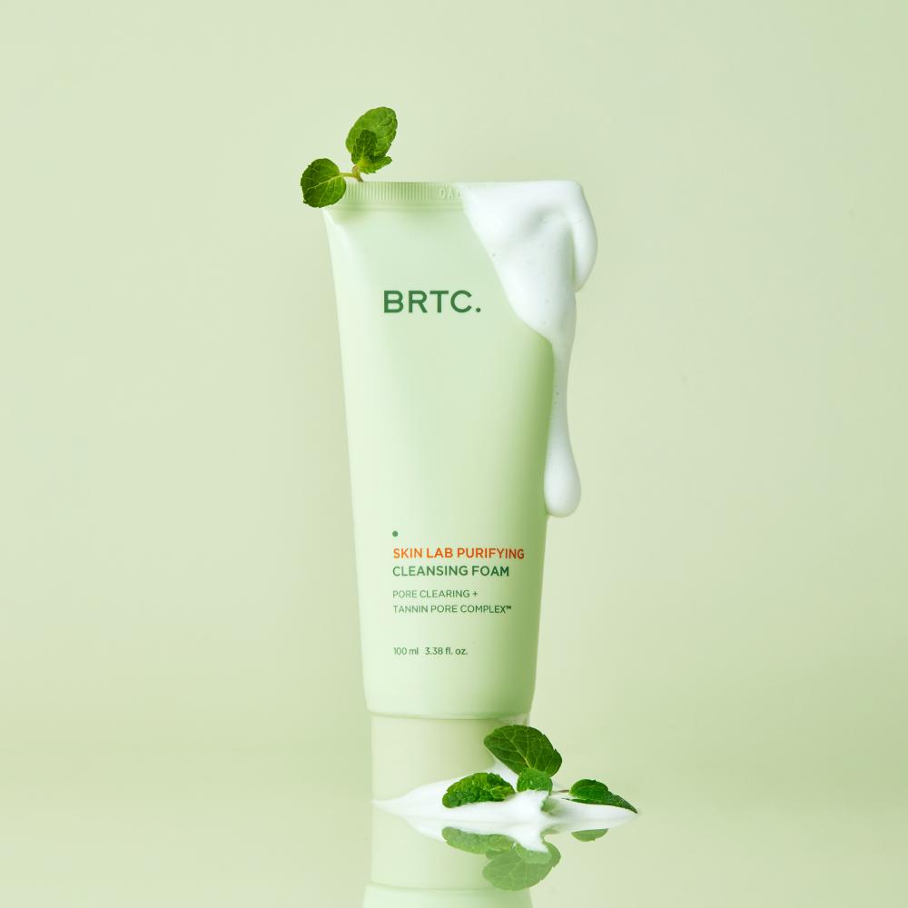 BRTC Skin Lab Очищающая пенка для лица 100 мл 1ea