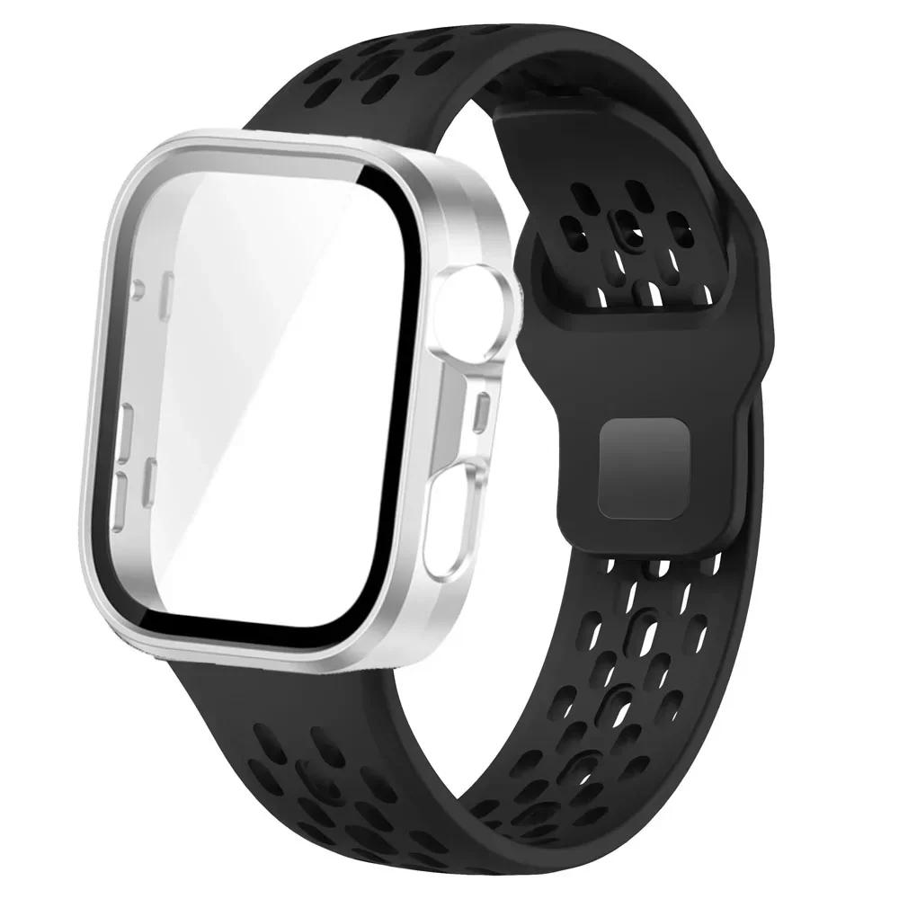 PC-Gehäuse+Silikonband Für Huawei Watch Fit 3 4 4 Pro Displayschutzhülle Armband Für Huawei Watch Fit 4 Pro Vollständige Abdeckung Schale