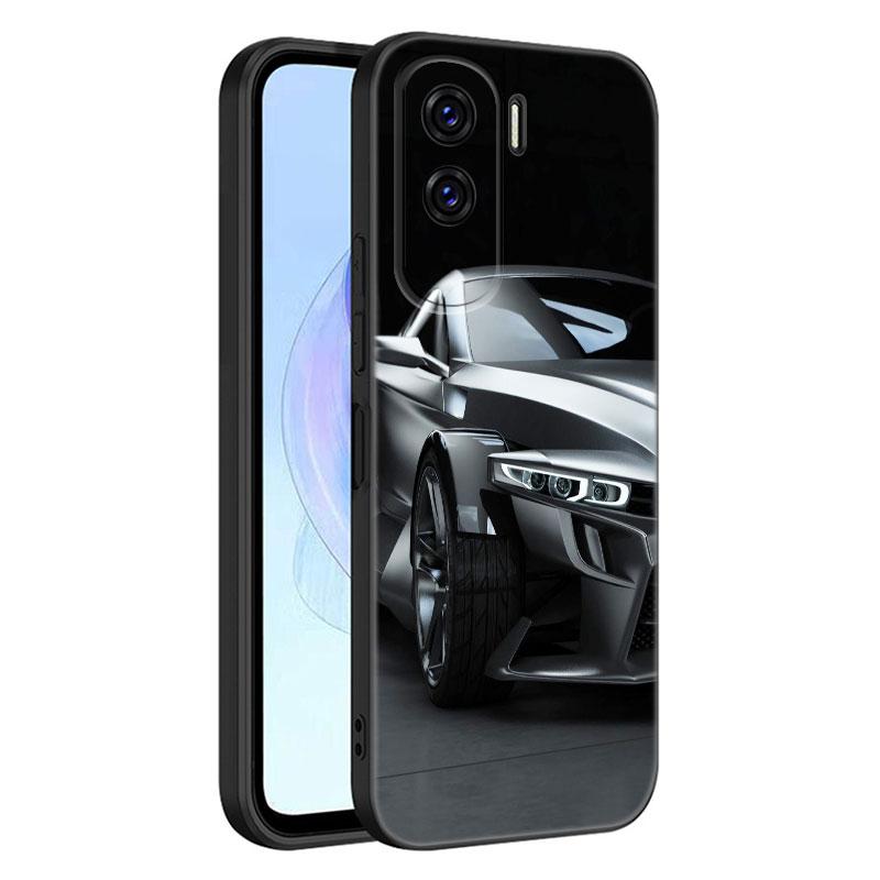 Sports Cool Car Black Phone Case For Huawei Honor 70 90 Lite X40 GT X50 I X5 Plus X6A X6S X7A X8A X8B X6 X7 X8 X9 4G X9A X9B 5G