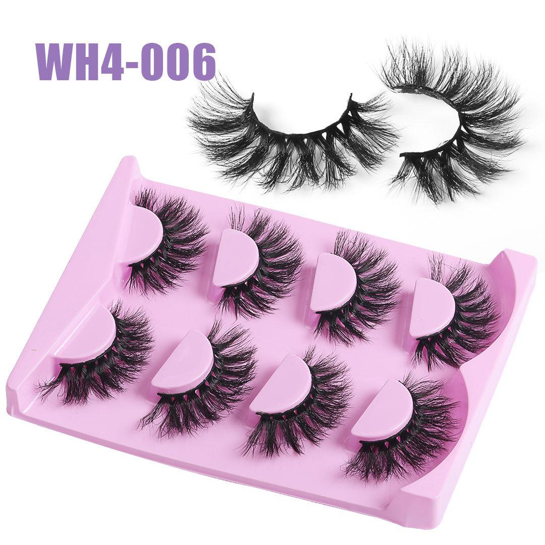 

Накладные ресницы из искусственного норкового волокна, растрепанные, густые имитационные ресницы