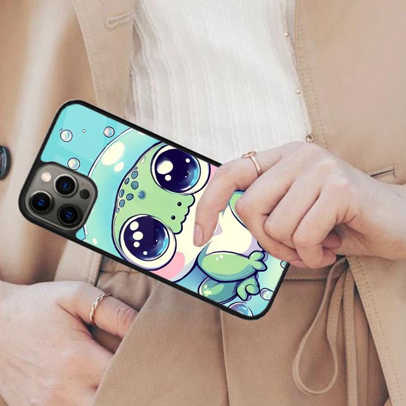 

Bubbles Frog Magnetic Phone Case For APPLE iPhone 17 Air 16 14 13 12 Pro Max 15 Plus Wireless Charge With MagSafe Cover iPhone 14