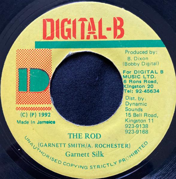 

7inch Record GARNETT SILK The Rod NONE DigitalB 1992 Jamaica Reggae Ska Dub Used