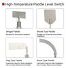 SR80 Rotary Paddle Level Switch Bin Hopper Silo Sensor for Powder Granule Bulk Solid High Temp Screw Mount Indicator