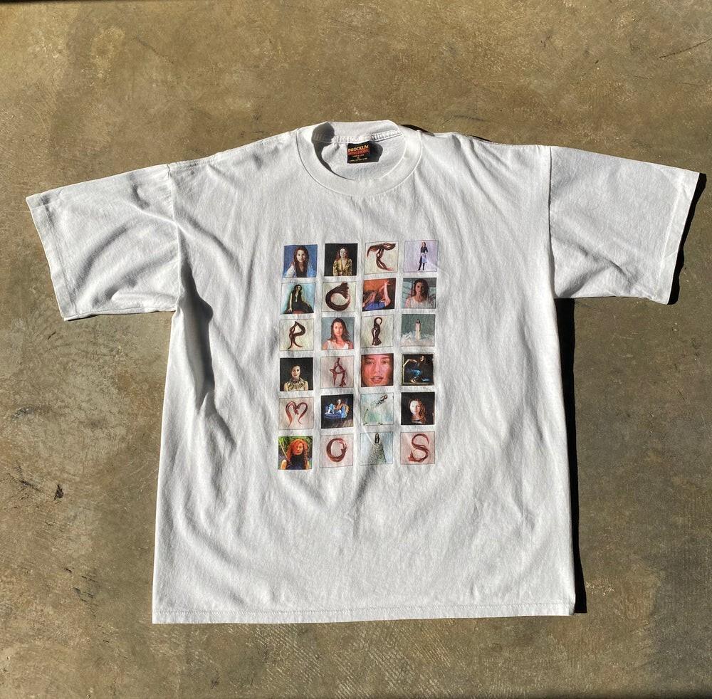 Футболка Tori Amos Under the Pink Tour Винтажная S-5XL IM0233 Унисекс Футболка XXXL