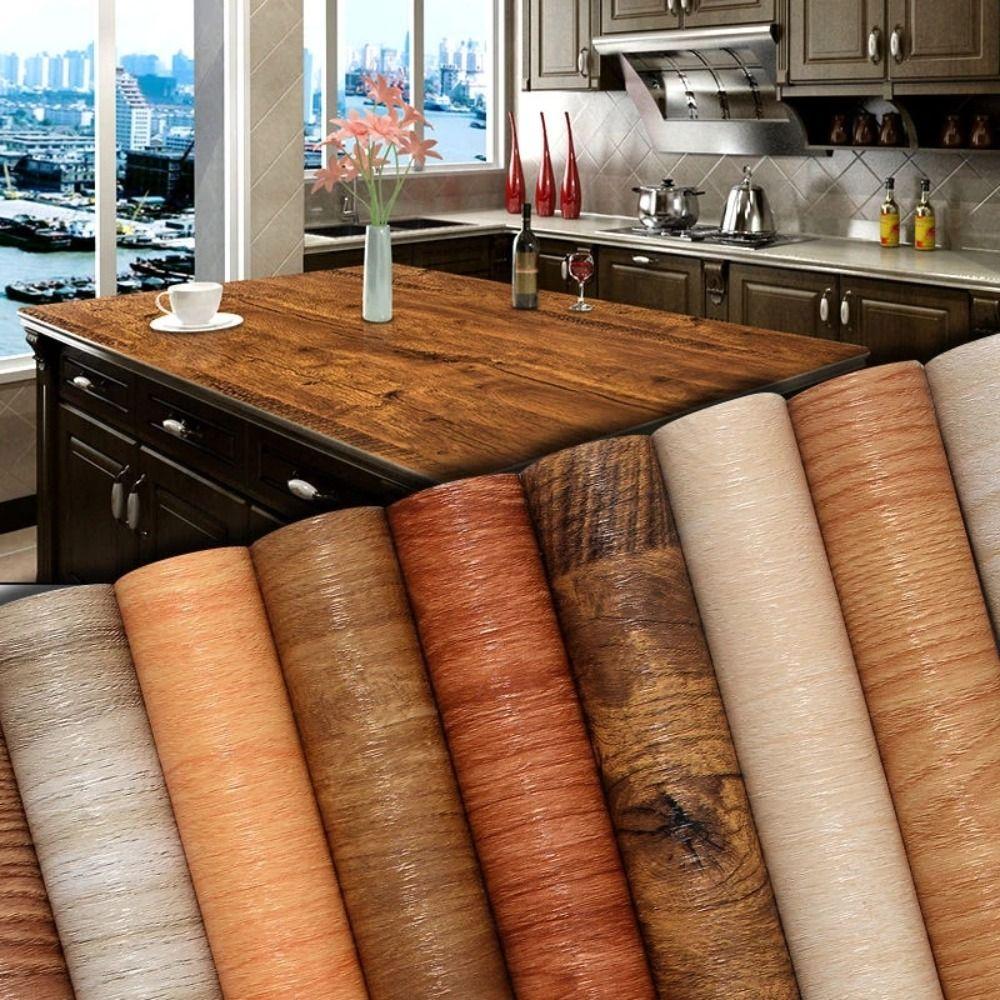 Furniture Refurbishment Wall Pasting Wallpaper Home Decoration Cabinet Door Sticker Wall Sticker
